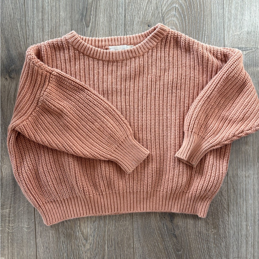 Hunter + Rose Kids Knit Sweater - Dusty Pink